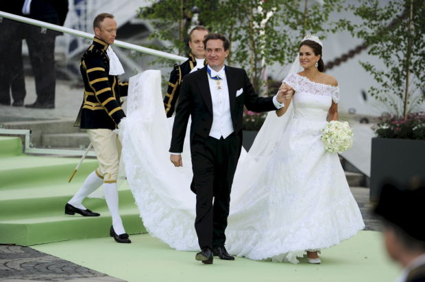 Royal wedding in Sweden